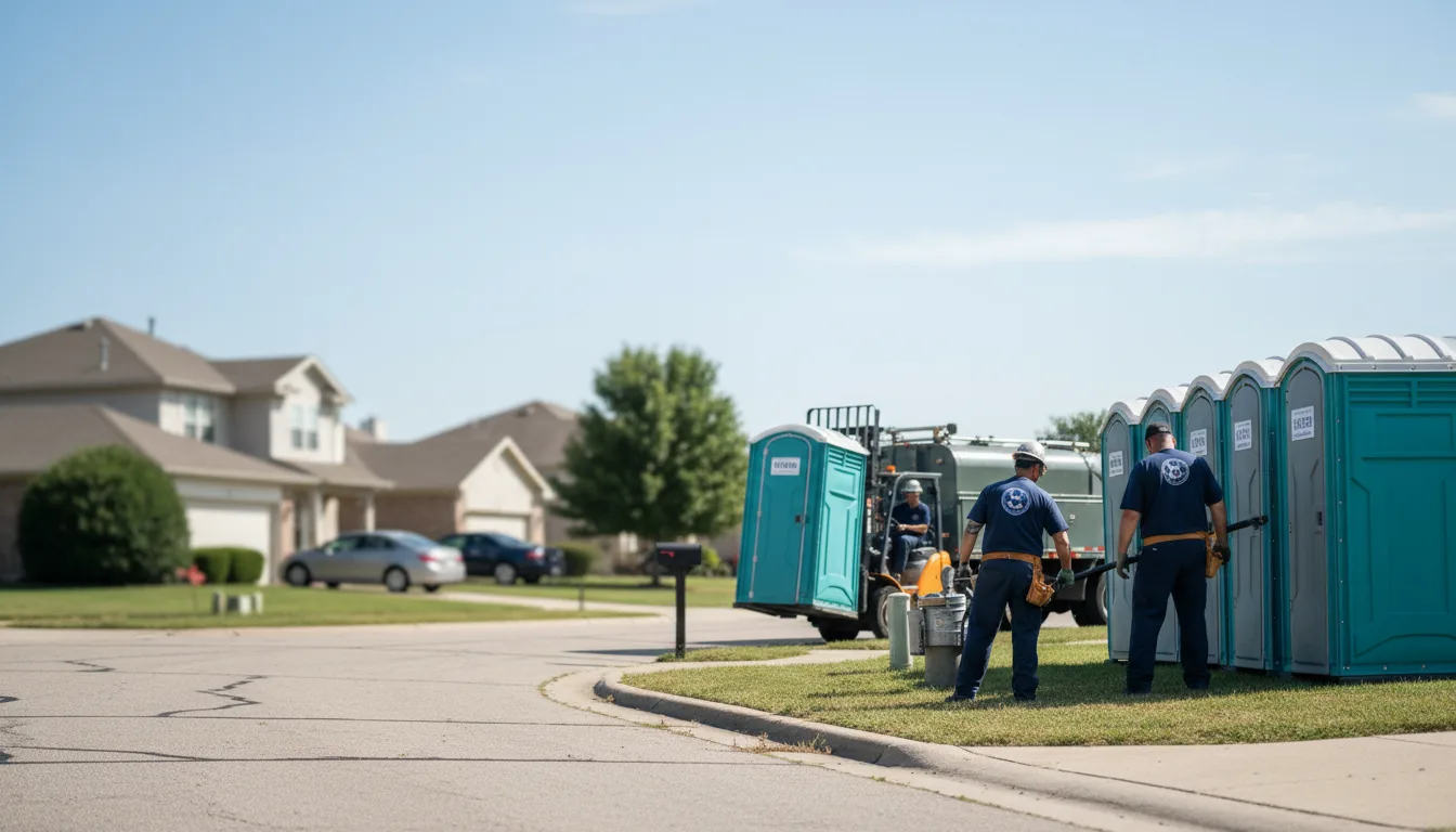 Porta Potty Rental in Saint Anne, IL near me